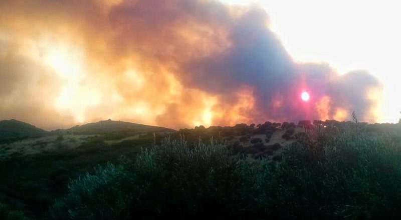 Ζάκυνθος: Νύχτα – κόλαση φωτιάς!