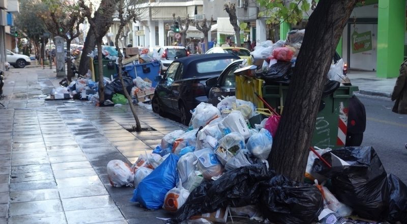 Σύσταση Δήμου Αθηναίων για τα σκουπίδια