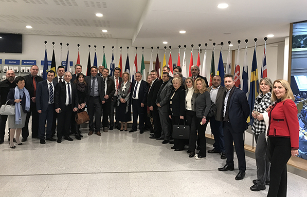 Επίσκεψη αντιπροσωπείας ΕΕΑ στις Βρυξέλλες