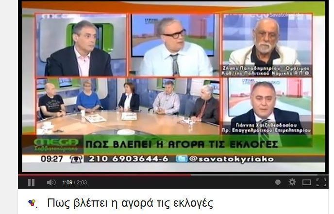 Γ. Χατζηθεοδοσίου: Ο φασισμός ανθεί όπου πέφτει το βιοτικό επίπεδο- β.