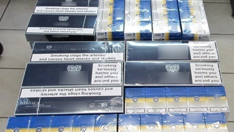 Κατασχέθηκαν περισσότερα από 1.100 πακέτα λαθραίων τσιγάρων
