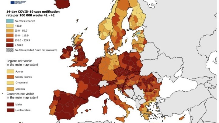 Covid-19: Συναγερμός στην Ευρώπη. Νέα αυστηρά μέτρα λαμβάνουν οι περισσότερες χώρες