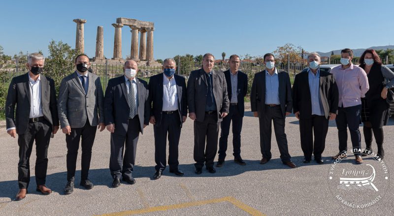 Ο Γιάννης Χατζηθεοδοσίου μεταξύ των υψηλών προσκεκλημένων του Σ.Ε.Α.Κ. στην Αρχαία Κόρινθο την Κυριακή 21/11