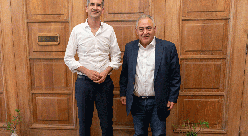 Συνάντηση του Προέδρου του ΕΕΑ με τον Δήμαρχο Αθηναίων