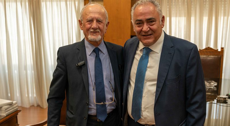 Γ. Χατζηθεοδοσίου και Θ. Λυμπερόπουλος συζήτησαν για τη συνεργασία ΕΕΑ με ΣΑΤΑ