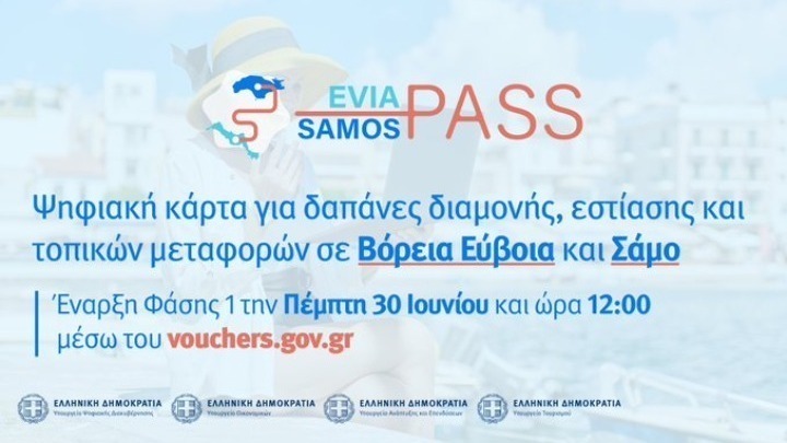 Ανοίγει σήμερα η πλατφόρμα για τη 2η φάση του North Evia-Samos Pass