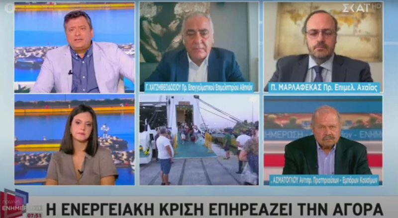 Γ. Χατζηθεοδοσίου στον ΣΚΑΪ: Αναγκαία η άμεση λήψη μέτρων