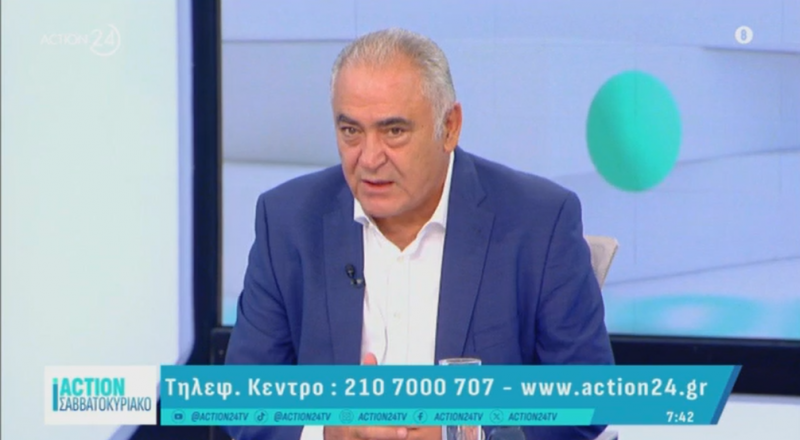 Γ. Χατζηθεοδοσίου στο Action24: Να μειωθούν οι έμμεσοι φόροι