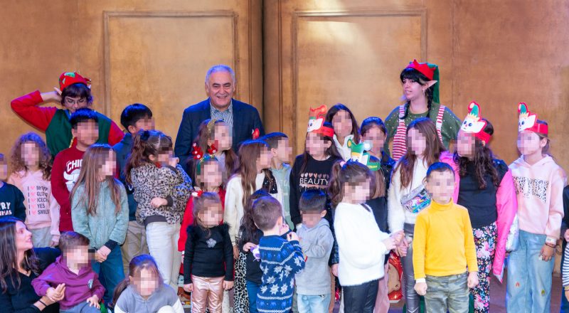 Τα παιδιά της «οικογένειας» του Ε.Ε.Α. απόλαυσαν τη χριστουγεννιάτικη γιορτή του Επιμελητηρίου και πήραν δώρα