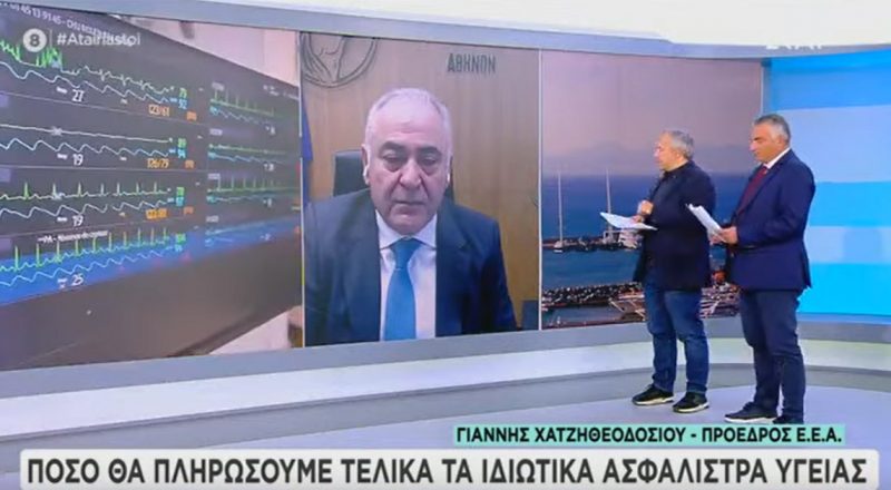 Γ. Χατζηθεοδοσίου στον ΣΚΑΪ: Ανάγκη κανόνων και για τα νοσήλια