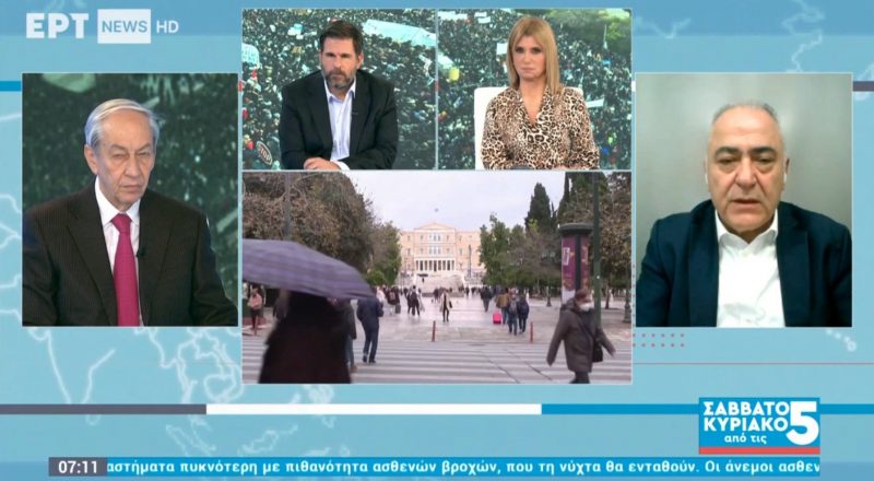 Ο Γ. Χατζηθεοδοσίου στην ΕΡΤnews για τον απόηχο της συγκέντρωσης για τα Τέμπη και για την Κάρτα Εργασίας στη Εστίαση