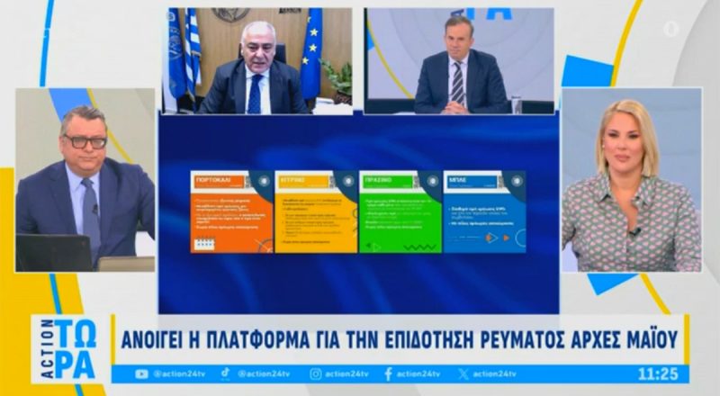 Γ. Χατζηθεοδοσίου στο Action24 για την επιδότηση ρεύματος στις επιχειρήσεις: Θετική μεν, δεν λύνει το πρόβλημα δε