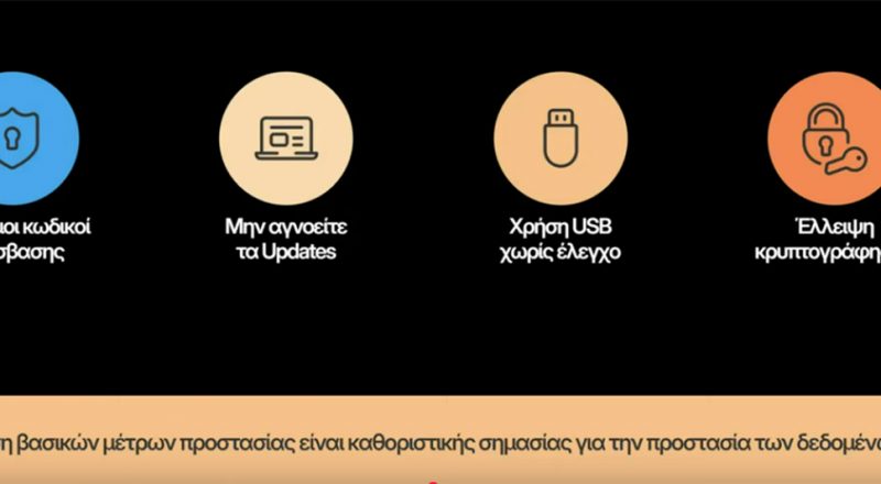 Πρακτικές οδηγίες για την ασφάλεια ψηφιακών δεδομένων, υποδομών και συσκευών – Με επιτυχία το webinar του Ε.Ε.Α. – Βίντεο