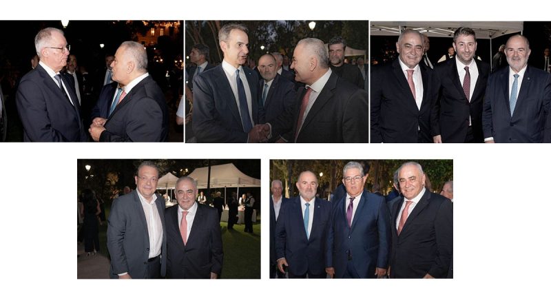 Ο Πρόεδρος του Ε.Ε.Α. στη Δεξίωση για την 51η Επέτειο Αποκατάστασης της Δημοκρατίας