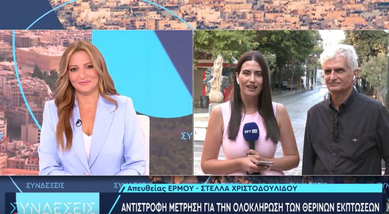 Ν. Κογιουμτσής στην ΕΡΤ: Μειωμένη αγοραστική δύναμη και καύσωνας “πάγωσαν” τις θερινές εκπτώσεις